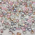Paso Sico Mini Flat Bottom Zircon Nail Art Jewelry Flash Small Size Navette Diamond White Rhinestone for Nail Accessories
