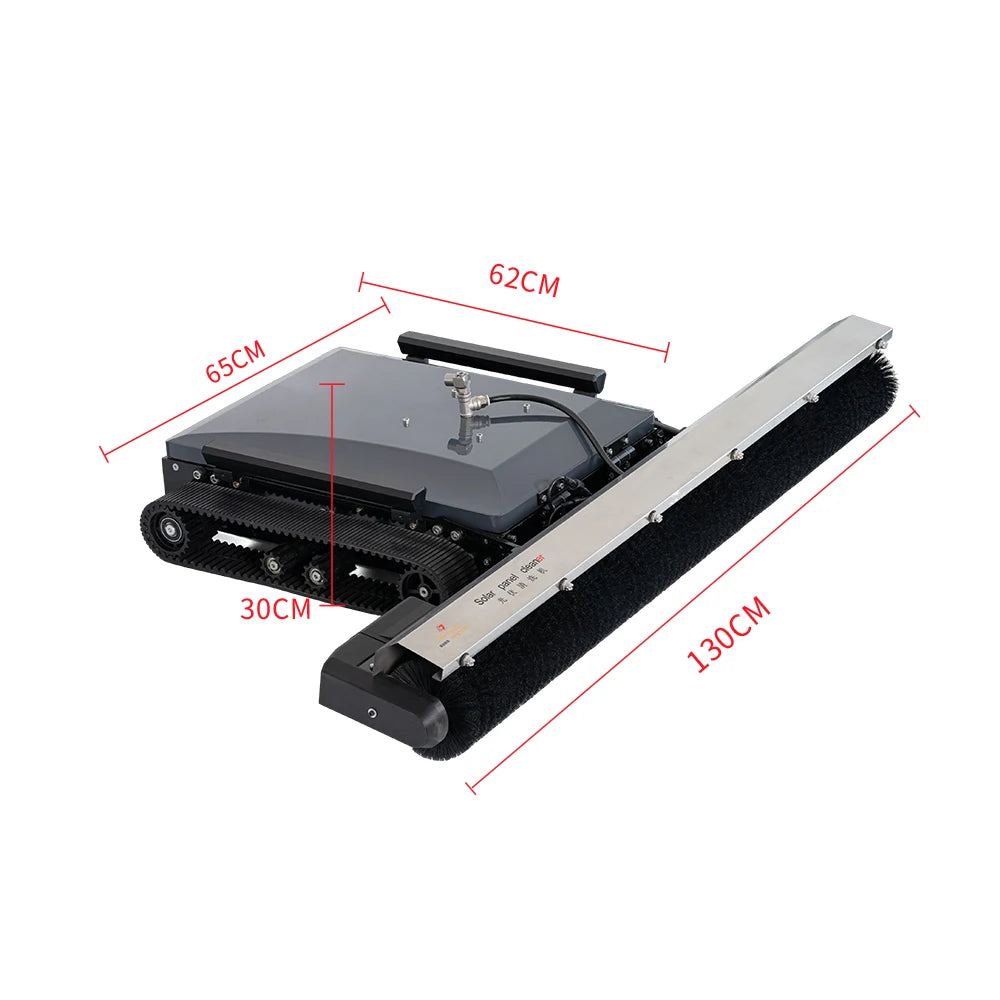 High Performance Solar Photovoltaic Panel Cleaning Machine Quickly Cleans Solar Panel Cleaning Robot