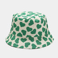 Women's Custom Logo All-Over Printed Bucket Hat Double-Sided Summer Fisherman Gorras Daily Casual Reversible Sun Cap Wholesale