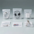 Clear Packing Pouches Custom Ziplock Mylar Zip Lock Plastic Packaging Zipper Bag