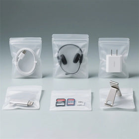 Clear Packing Pouches Custom Ziplock Mylar Zip Lock Plastic Packaging Zipper Bag