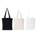 Black Handle Canvas Bag Custom Print Promotional Large Canvas Bag With Zipper and Handle Tote New Arrival Tote Beach Bag