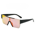 2024 Fashionable Square Oversized Sunglasses Men Women Personalized Colorful Frame UV400 Optical Lenses PC Metal Hinge Custom