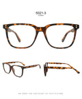 2024 New Arrival High Quality Glasses Women Optical Eyeglasses Frame square PC Frame Eye Glasses for Men