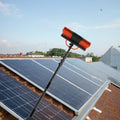 Qiyun 3.6M Best Seller Aluminum Telescopic Pole Solar Panel Cleaning Brush Water Fed  Window Cleaning Equipment