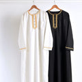 Dubai Saudi Muslim Clothing Hoodie Abaya Qamis Homme Muslim Dress Men Qamis Qatar Thobe