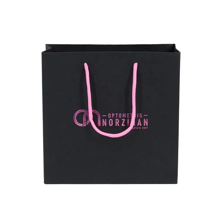 Customised Cloth Boutique Cardboard Packaging Brand Cheap Gift Paper Bag With Your Own Logo for Small Business