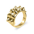 Wholesale Stainless Steel Rings Jewelry Custom Ring Hip Hop Gold Silver Punk Ring