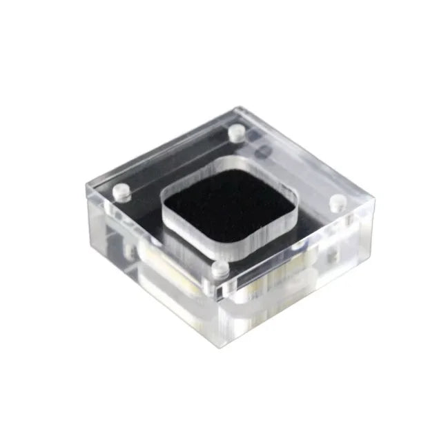 Jewelry Display Stand Eco-Friendly Storage Box with Exquisite Creative Ornaments for Diamond Gem Bare Stone Rack Display