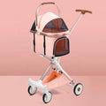 Popular New Foldable Pet Travel Carrier for Small/Medium Dog Cat Detachable Portable Pet Bag With Storage Basket