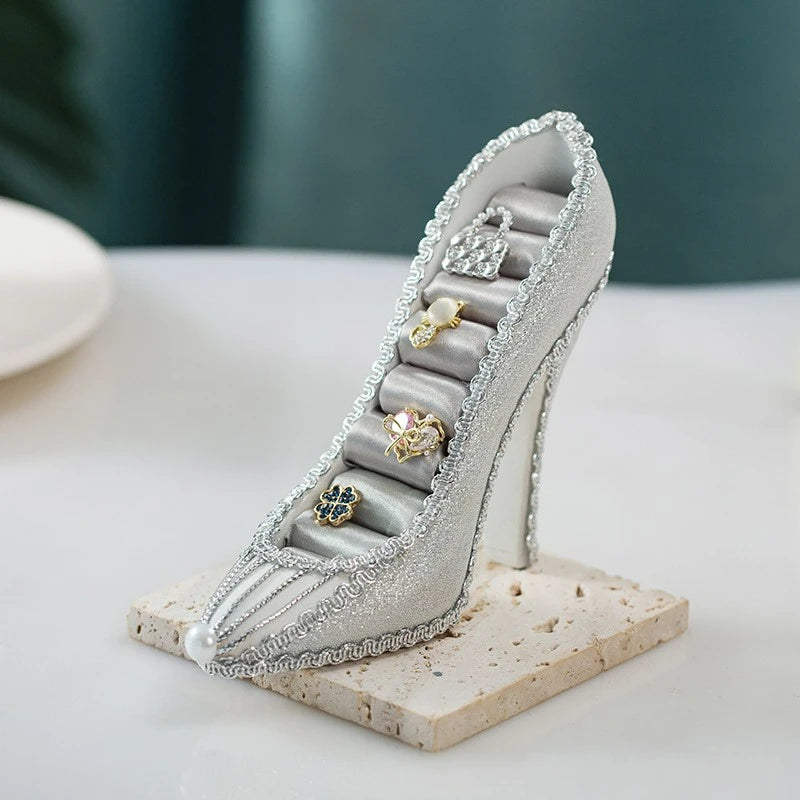 Queen Luxury Handmade Silver Mannequin Luxury Display Stand for Bracelets and Rings Party-Dressed Jewelry Display Holder