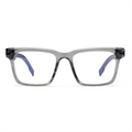 Injection Molded Sheet Metal Thick Frame Slanted Biking Sunglasses Handmade Acetate
