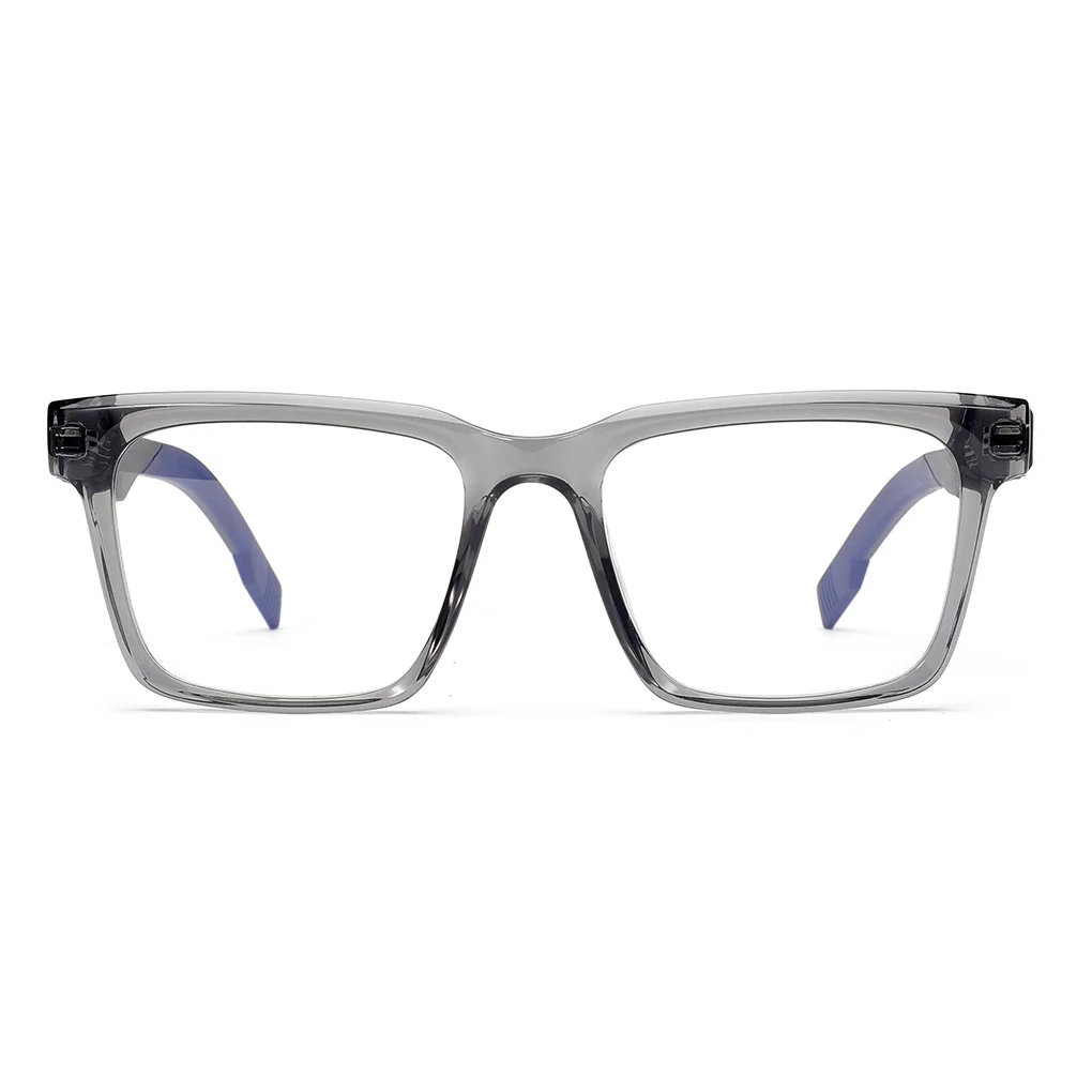 Injection Molded Sheet Metal Thick Frame Slanted Biking Sunglasses Handmade Acetate