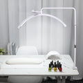 Fosoto Salon Fill Light With Diamond Half Moon Light Lash Led Nail Light Table Desk Lamp for Eyelash Extension Manicure Tattoo