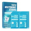 Residue Free CE 42 PCS Natural Teeth Whitening Strips Whitening Strips Custom Logo