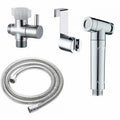 Handheld Stainless Steel Modern Bidet Toilet Sprayer Wall-mounted Easy Installation Cold Water Bathroom Personal Hygiene 3-Year