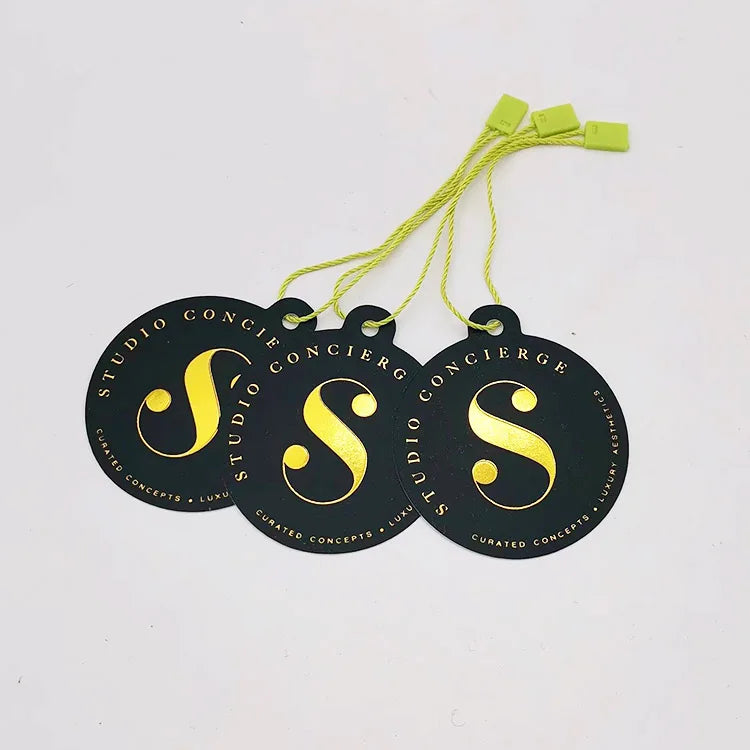 New Arrivals Professional Luxury Hangtag Custom Earring Tags