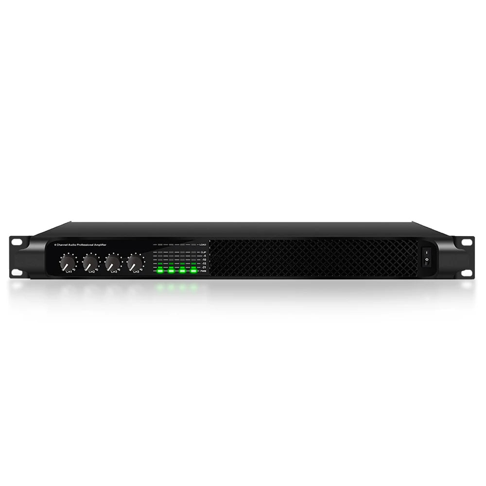 OEM T1600 Professional High Power 4 Channels Amplifier 4*600W Digital Post-power Amplifier Professional