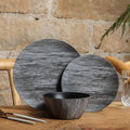 Eco-Friendly Melamine Dinnerware Set Custom American Style Plates Salad Bowl Mixing Bowl 4-Piece KINGWELL CE Certified Utensils