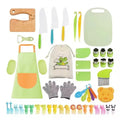 Direct Factory Children's Cooking Cutter Set 50-Piece Universal Melon Fruit Knife PP Handle Silicone Includes Apron Cut Gloves