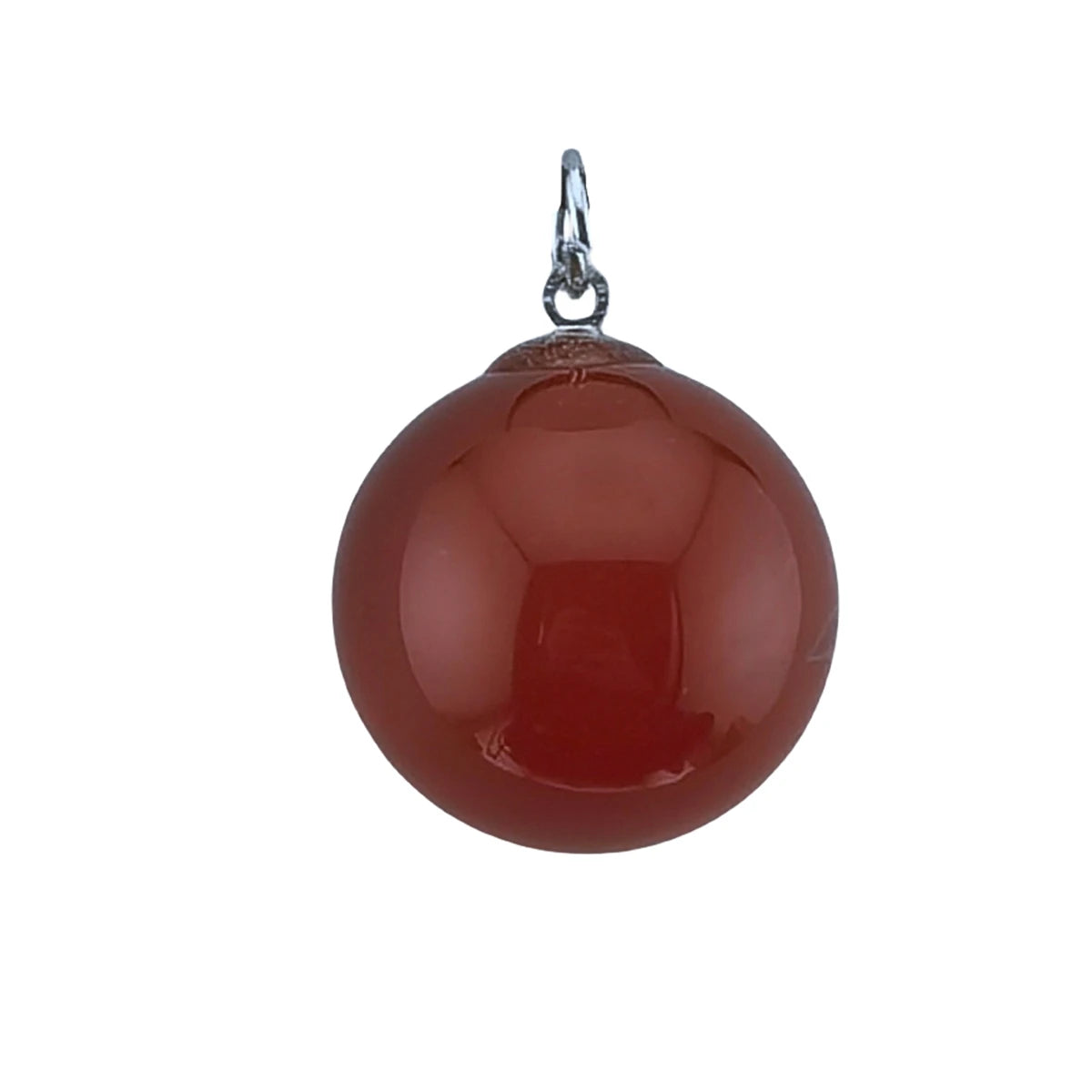 Wholesale Handmade Natural Colorful Magic Ball Shape Gem Stone Pendant for Jewelry Making