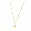 Minimalist Jewelry 925 Sterling Silver Heart Necklaces Simple Heart Gold Plated Necklaces Women Dropshipping Products 2023