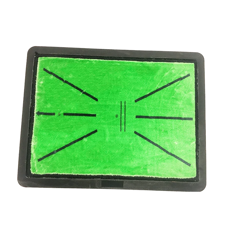 Rubber Bottom Golf Swing Hitting Mat Golf Training Mat for Swing  45x34x1.5cm Size Detection Batting Golf Mat