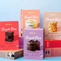 Custom Gold Foil Cookie Box Luxury Packaging for Single Biscuit Cookies with Embossing and Matt Lamination for Food Industries