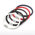 Classic Charm Magnetic Leather Cord Braided Bracelet Unisex Charm Bracelets for Children for Wedding Party Gifts