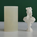 B-1090 3D Silicone Mold  Agrippa Giuliano De' Medici Figure Candle Soap Gypsum Plaster Figure Making Silicone Candle Molds