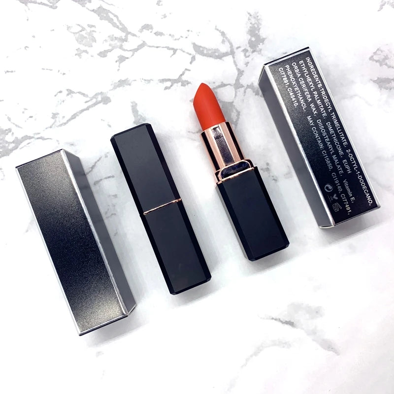 Custom Logo Vegan Make Your Own Lipstick Long Lasting Moisturizing Private Label Matte Makeup Lipstick