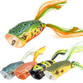 60mm 16g Big Mouth Thunder Frog Bait Fishing Soft Lure Spinner Squid Thunder Frog Jig Spoon Trolls Soft Bait Sea Ice Fishing