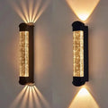 New Design Outdoor Wall Light with Luxury  Long Strip Mounted Lights IP65 Waterproof LED Wall Lamps Outside for Garden