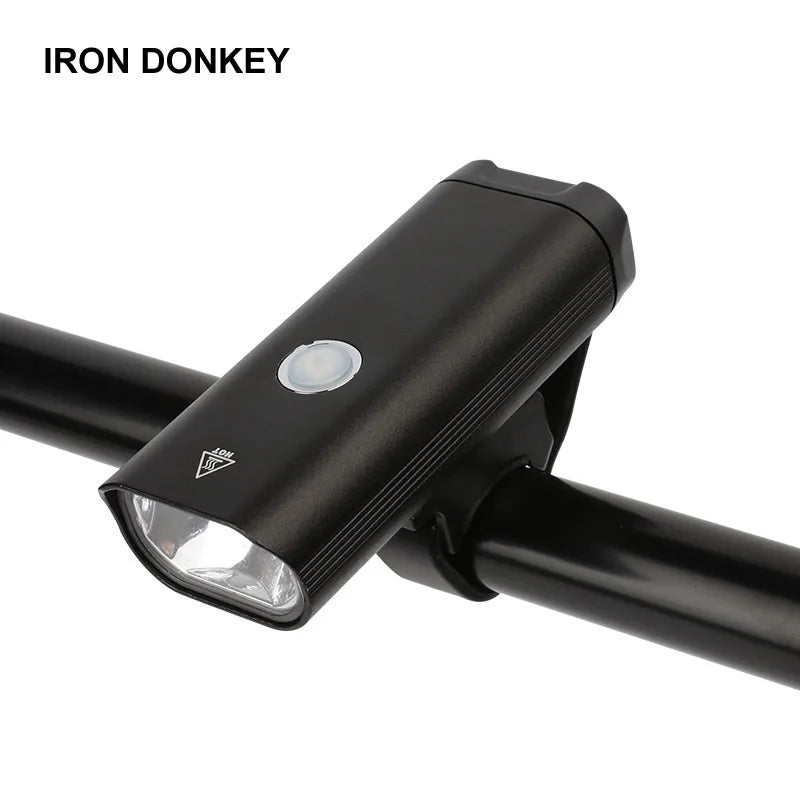 IRONDOENKY Riding 5WXPG Front Headlights Aluminum Alloy Waterproof Bicycle Front Lights