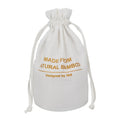 100% Real Bamboo Fiber Eco-friendly Biodegradability Material Drawstring Pouch Bag Packing Pack Bag for Food Fruit Nut Vegetable