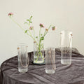 Modern Minimalist Nordic Living Room Flower Arrangement Glass Vase Flowers Dried Flowers Decorative Glass Vase