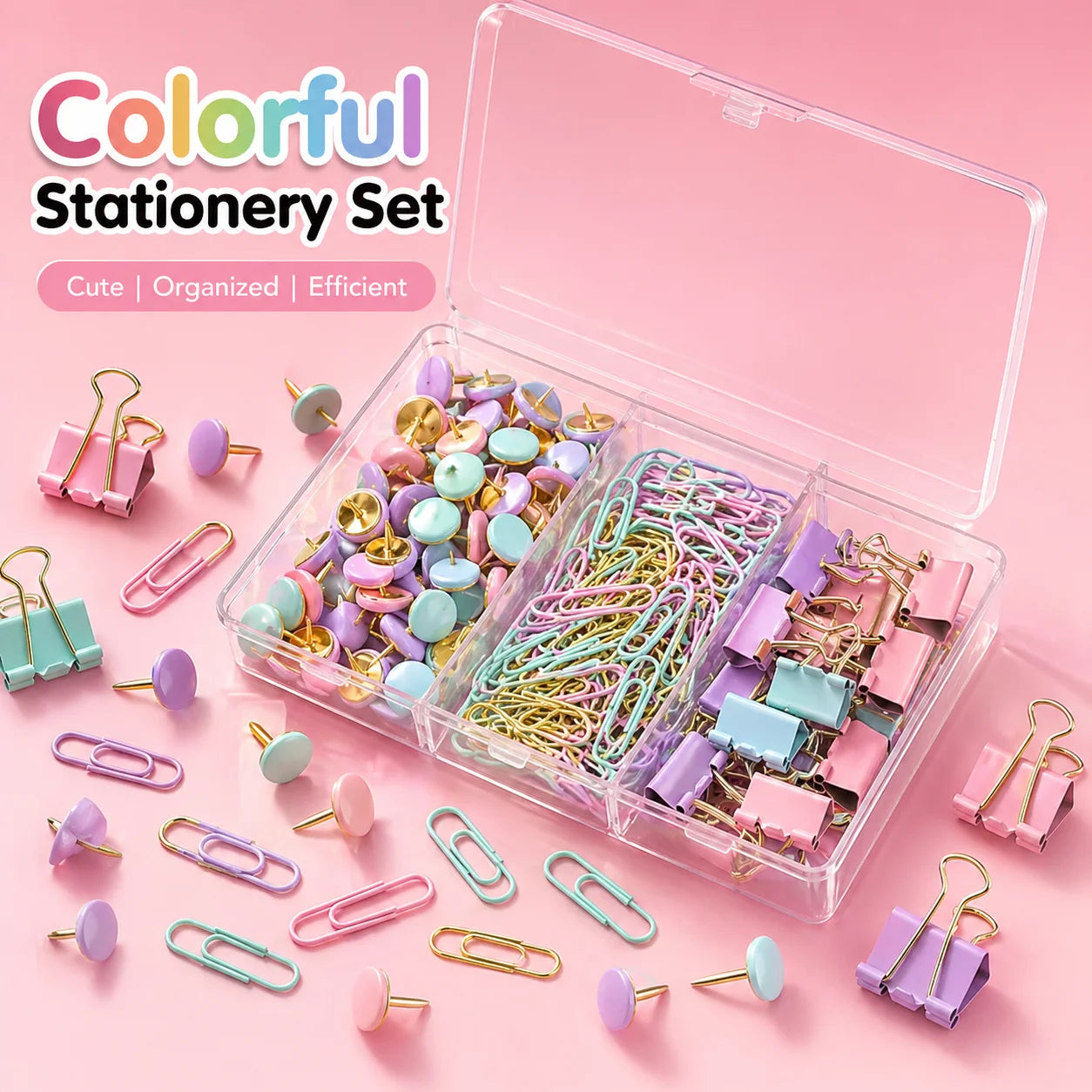 Wholesale Creative Macaron Color Personalized Stationery Set Stationery Items for School and Office