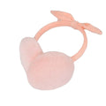 MWFur Winter Rex Rabbit Fur Ear Warmer Lovely Soft Girl's Ear Cover Fashion Fur Earmuff for Cold Weather