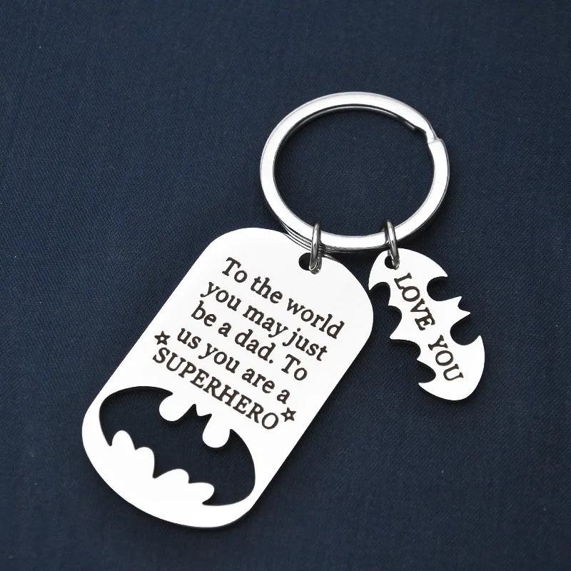 Wholesale Keychains Father's Day Gift for Dad Metal Bottle Opener Keychain
