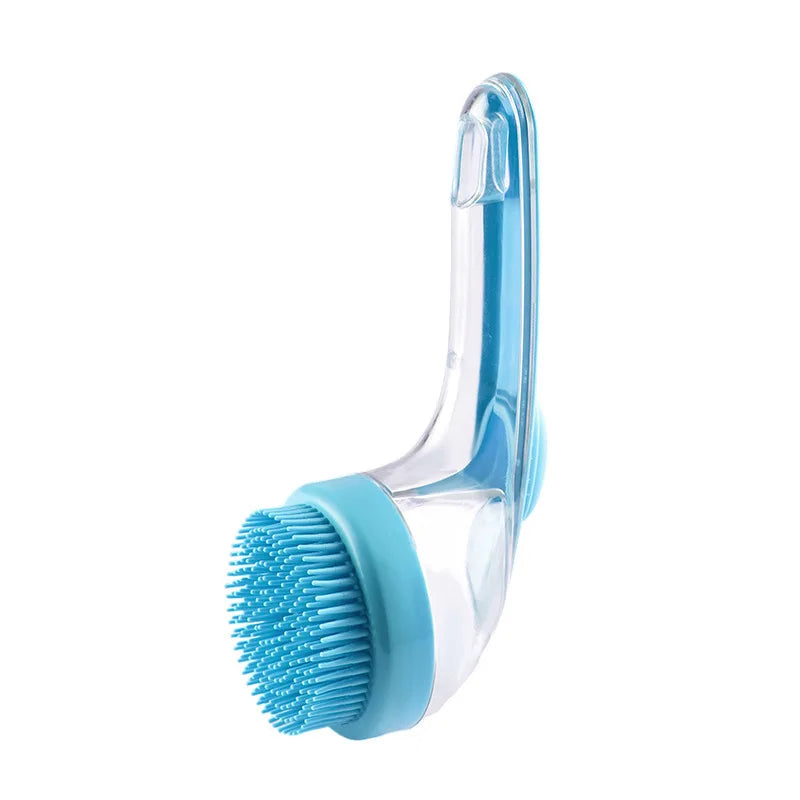 Eco-Friendly Long-Handled Plastic Bath Scratcher Multi-Functional Dog Grooming Tool 200mL All Seasons Release Liquid