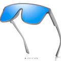 DUBERY 2026 Ladies Sunglasses Custom Logo Branded Oculos Polarizado Premium Blue Frame Fashion Unisex Sunglasses