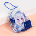 Customized Acrylic Epoxy Keychains Double-Sided Printing Wholesale High-Definition Anime Acrylic Keychains Birthday Gifts.