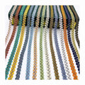 10mm DIY Home Textile Curtain Wave Braided Edge Fabric Lace Polyester Silk Pillow Clothing S Shape Twisted Cord Edge Lace Trim