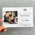 Customized Purchase Thank You Card With Printing Logo Design for Small Business Printer Wedding Invitation Card