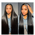 Wholesale 13x4 Transparent swiss Lace Frontal Wig 100% Raw Vietnamese Human Hair Long Wigs Pre Pluck 30 Inches Bone Straight Wig