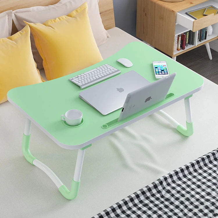 Modern Technology Portable Foldable Laptop Desk Non-Slip Environment-Friendly Student Dormitory Study Office/ Home/ School Use
