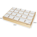 Wholesale Custom Ring Tray PU Leather Bracelet Tray Necklace Holder Jewelry Display Props