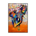Inspirational Animals Lion Cat Tiger Wall Art Pictures and Posters Oil Painting for Home Decor Cuadros Canvas Painting