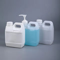 Hot Sale 1L Plastic Jerry Can Thickened HDPE Container White Translucent Blue Black Bottles Tamper-proof Lid