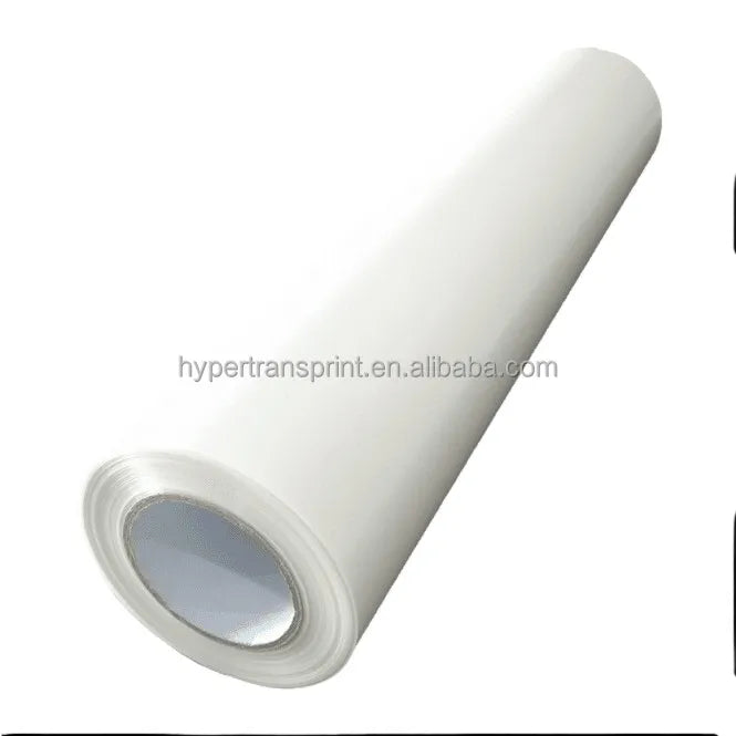 Wholesale HyperTransprint 30cm Wide Double Sided PET Film High Cold Instant Peel DTF Transfer Paper Fast Delivery Heat Transfer